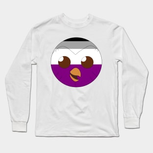 Owl Asexual Long Sleeve T-Shirt